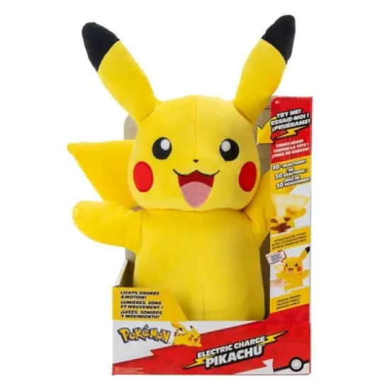 Pokemon Electric Charge Pikachu Plush image {5}