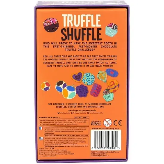 Professor Puzzle USA, Inc. Truffle Shuffle Fast-Thinking & Fast-Moving Party Game image {2}