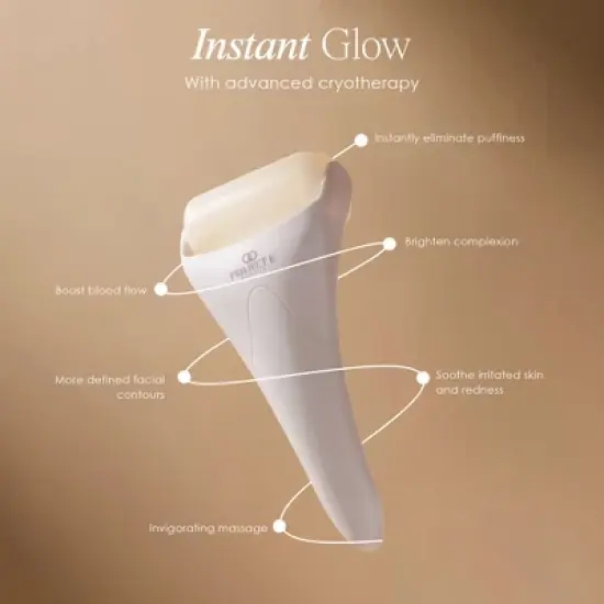 Project E Beauty Ice Roller For Face Cold Therapy | Face Massager | Eye Body Massage Under Eye Puffiness Brightening Cooling Cool Tightening | Facial image {1}