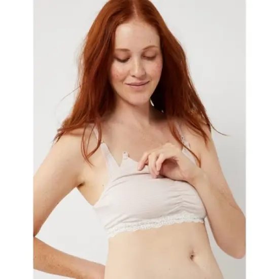 Pullover Lace Maternity and Nursing Bra | A Pea in the Pod image {6}