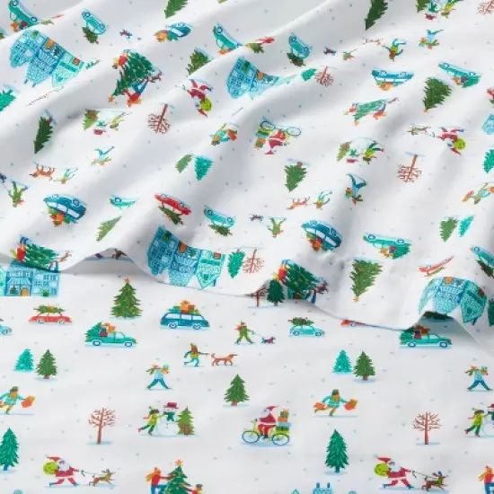 Christmas Cotton Sateen Sheet Set - Wondershop&trade; image {2}