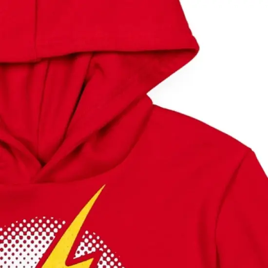 DC Comics Justice League Superman Batman The Flash Fleece Pullover Hoodie Toddler to Big Kid image {2}
