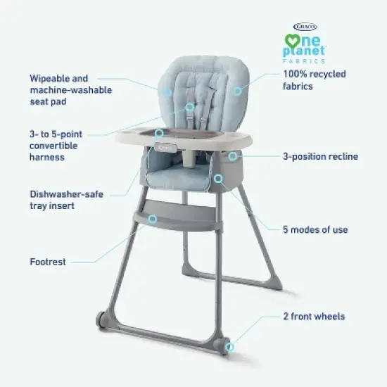 Graco Made 2 Grow 5-in-1 High Chair image {5}