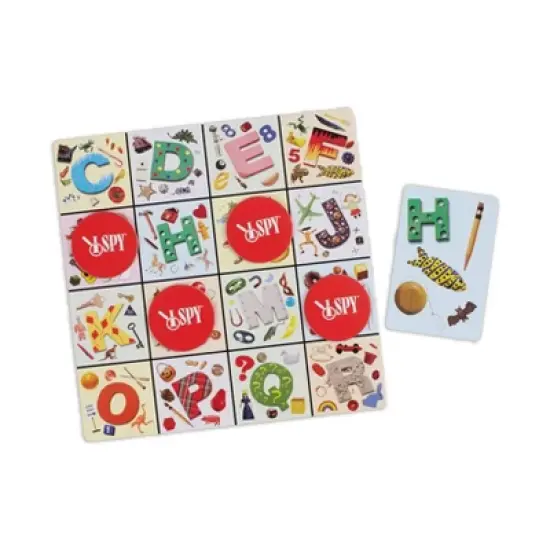 Briarpatch I Spy Bingo Match & Play Challenge: Educational Game, Shapes and Patterns, 2-6 Players, 10-20 Minutes image {4}