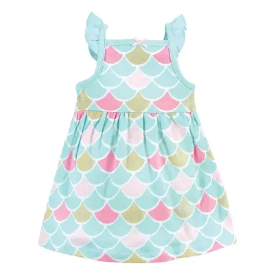Hudson Baby Baby Girls Cotton Dresses, Mermaid Princess image {3}