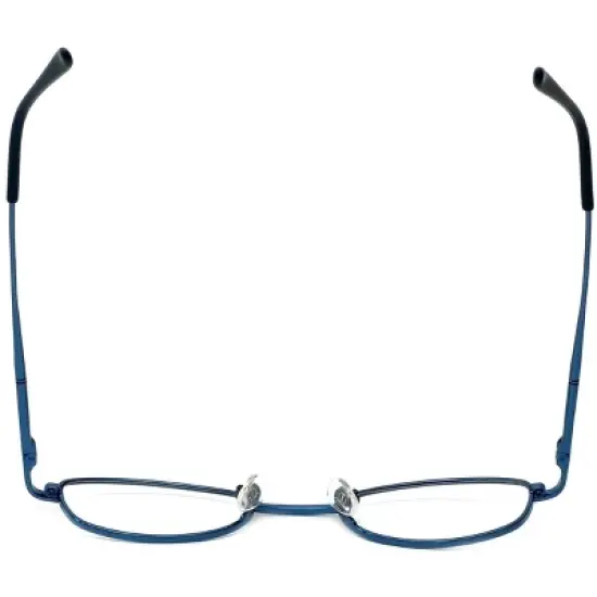 Flex Plus by Vivid FP-10 Designer Blue Light FIlter Reading Glasses in Blue 45mm +1.50 | Ladies | Oval Shape | Small Fit image {4}