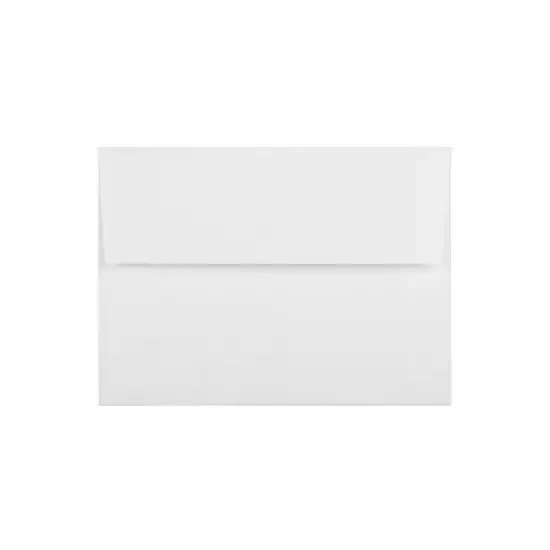 JAM Paper A6 Strathmore Invitation Envelopes 4.75 x 6.5 Bright White Linen 3137 image {4}