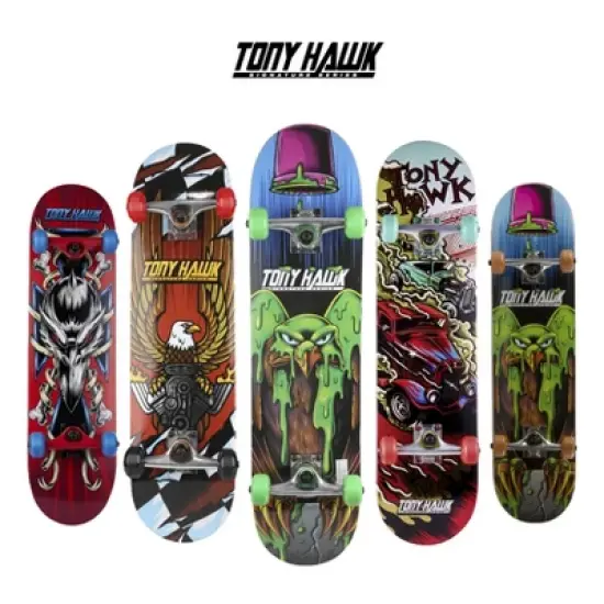 Tony Hawk Skateboard for beginner and professional skaters - Slime Hawk image {4}
