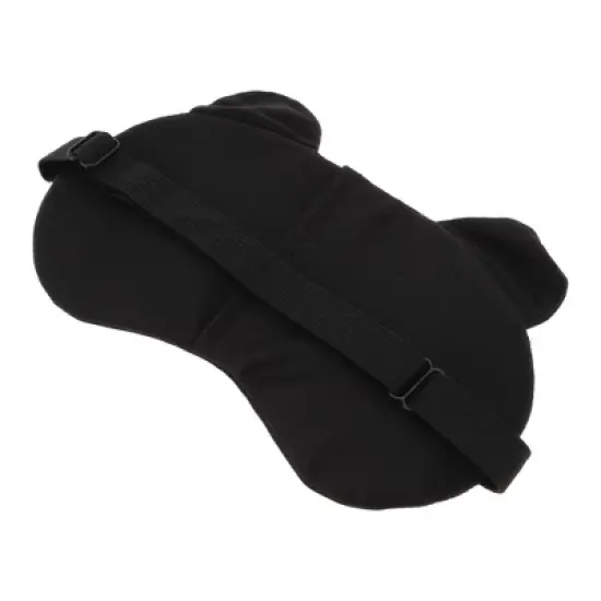 Soft Yellow Eyes Cross Eyes Sleep Mask Black 1 Pc image {4}