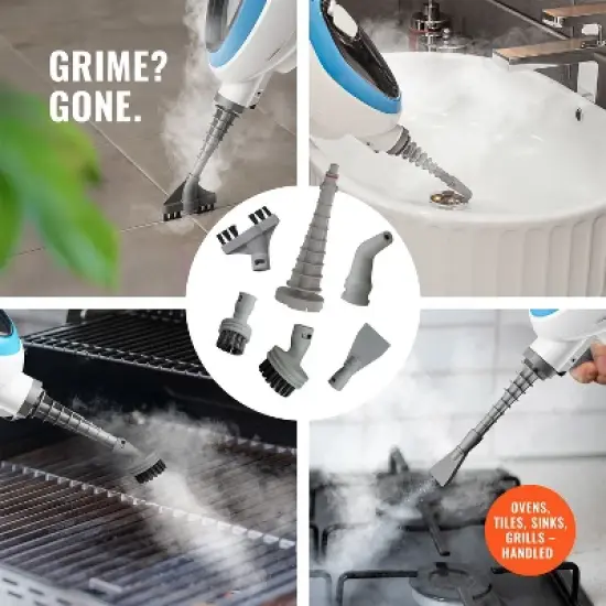 PurSteam 10-in-1 Steam Mop, Floor Steamer with Detachable Handheld Steam Cleaner for Tile, Hardwood Floors image {4}