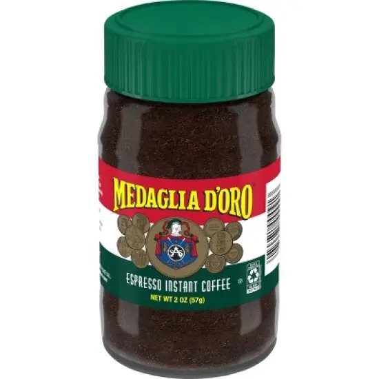 Medaglia D'Oro Espresso Instant Dark Roast Coffee - 2oz image {1}