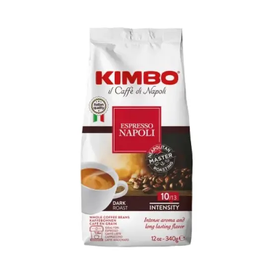 Kimbo Napoli Whole Bean Coffee - 12oz Bag image {6}