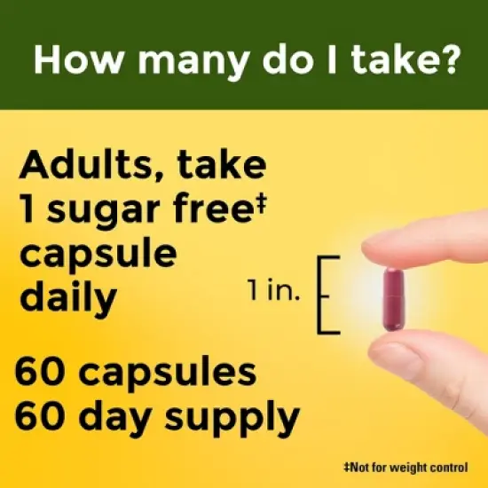 Nature Made Cranberry 500mg Capsules - 60ct image {4}