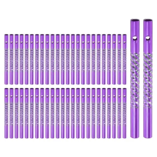 Unique Bargains Aluminum Wind Chime Empty Tubes for DIY image {10}