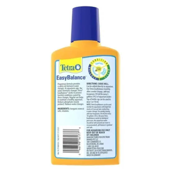 Tetra Easy Balance Regulates pH in Freshwater Aquariums Water Conditioners - 8.45 fl oz image {3}
