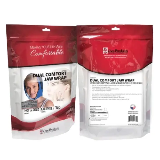 Core Products Dual Comfort Corpak Hot and Cold Therapy - Jaw Wrap image {8}