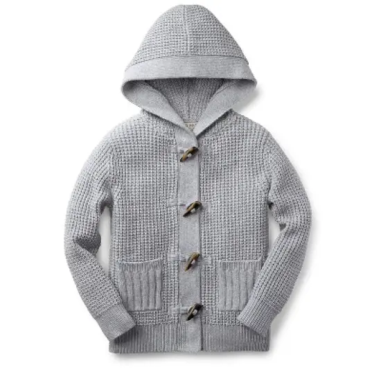 Hope & Henry Boys' Shawl Collar Cardigan, Infant image {9}