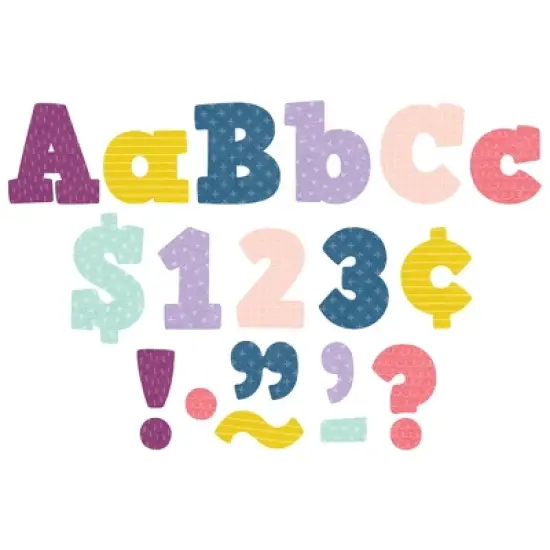 Teacher Created Resources&reg; Oh Happy Day Bold Block 4" Letters Combo Pack, 230 Pieces image {2}