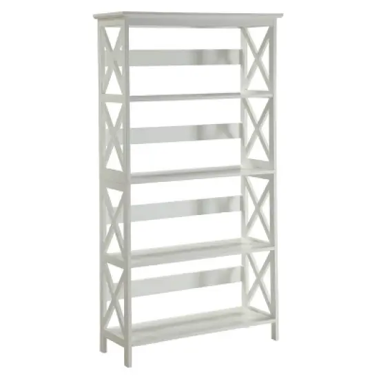 60" Oxford 5 Tier Bookcase - Breighton Home image {12}