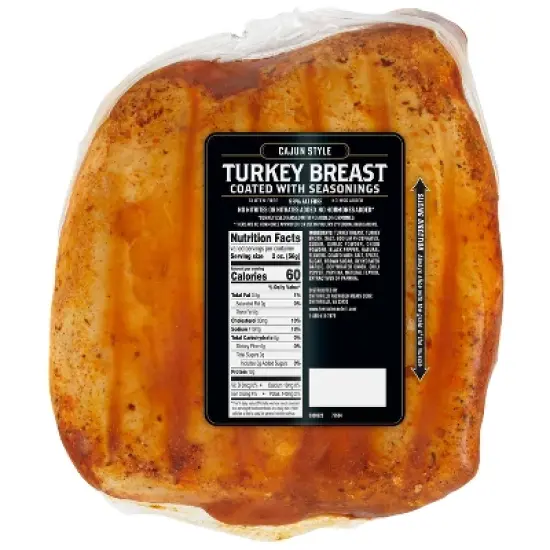 Kretschmar Cajun Seasoned Turkey Breast - Deli Fresh Sliced - price per lb image {2}