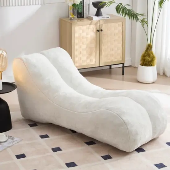 Creative bean bag sofa chair for adults filled with high-quality sponge that is plump and elastic fitting the curves of the human body image {2}