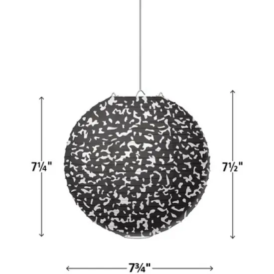 Teacher Created Resources&reg; Composition 8" Hanging Paper Lanterns, 6 Per Pack, 3 Packs image {2}