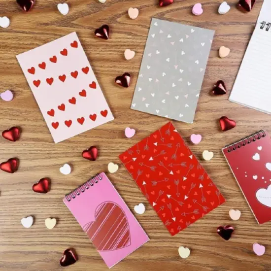 Best Paper Greetings 36 Pack Valentine&rsquo;s Day Greeting Cards, Heart Patterned Cards with Red Envelopes, 4 x 6 In image {1}