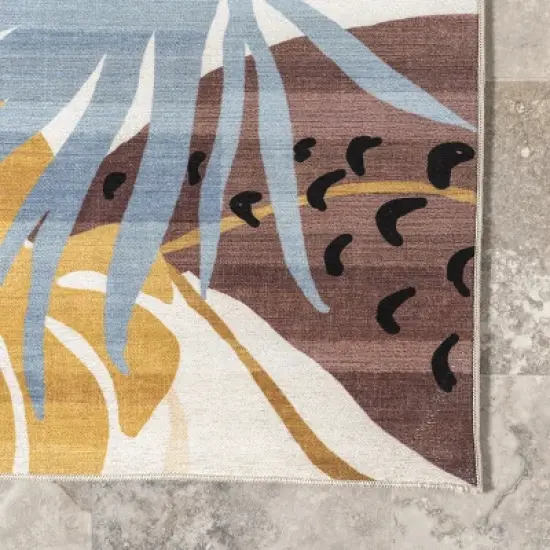 nuLOOM Ally Nautical Machine Washable Indoor/Outdoor Area Rug image {4}