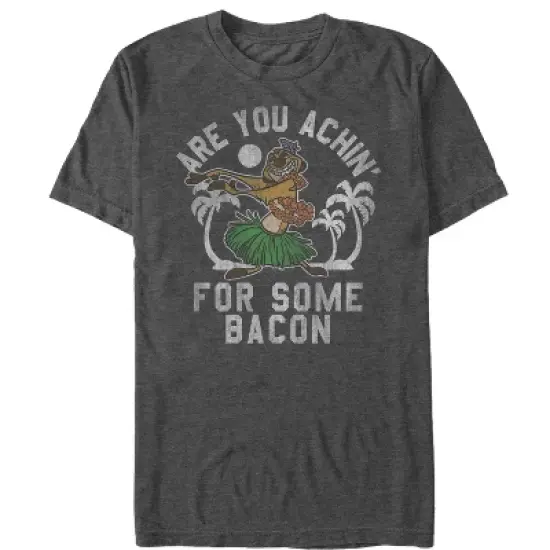 Men's Lion King Timon Achin' for Bacon T-Shirt image {4}