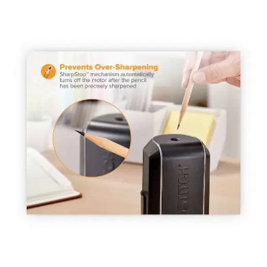Bostitch Vertical Electric Pencil Sharpener AC-Powered - Black image {5}