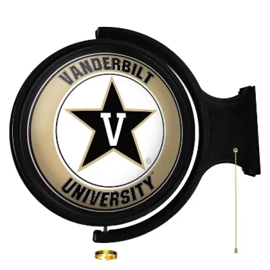 University Original Round Rotating Lighted Wall Sign image {91}