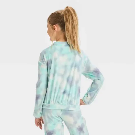 Girls' Microfleece Pullover Sweatshirt - Cat & Jack&trade; image {1}