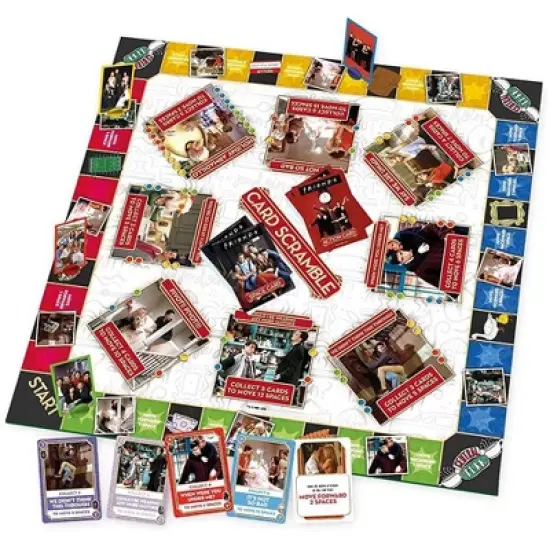 Aquarius Puzzles Friends The Television Series Card Scramble image {2}