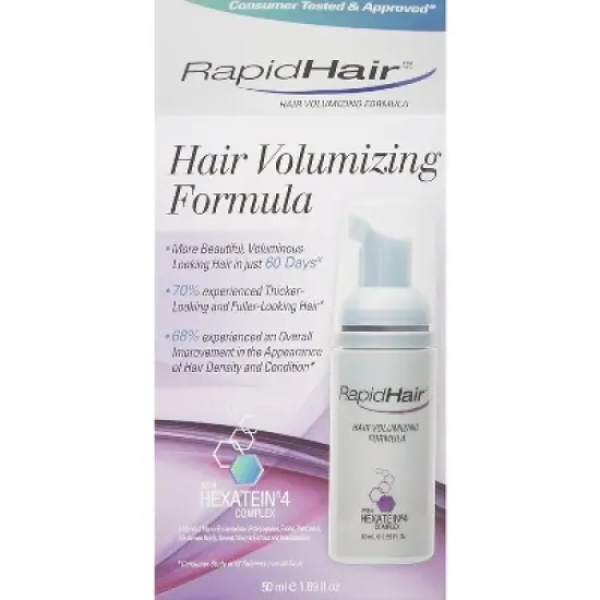 RapidHair by RapidLash Volumizing Leave In Conditioner Treatment, Scientifically Inspired Formula | Thicker Rapid Hair (1.69 oz) image {3}