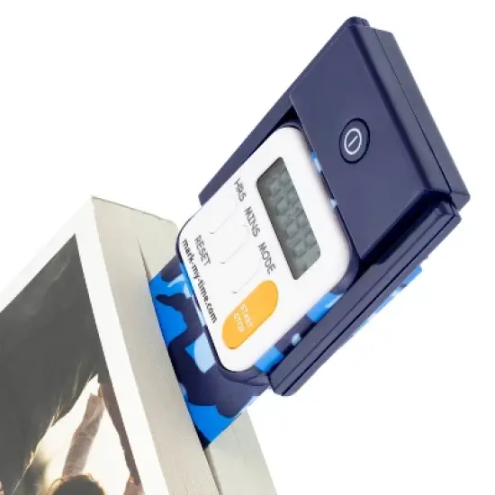 Blue Camouflage Timer Booklight LED image {4}