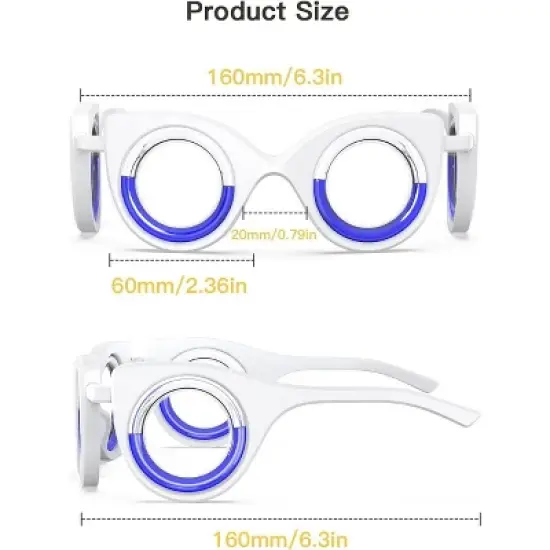 Motion Sickness Glasses Relieve Carsickness, Car Sickness Glasses, Relieve Carsickness Airsickness Seasickness Glasses, Anti Nausea Vertigo Glasses image {4}