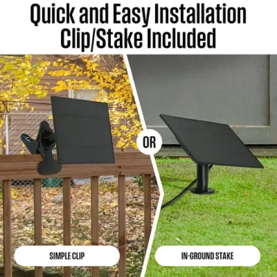 Westinghouse 36FT Solar Powered LED Vintage White String Light Set, 15 Bulbs with Remote Control image {3}