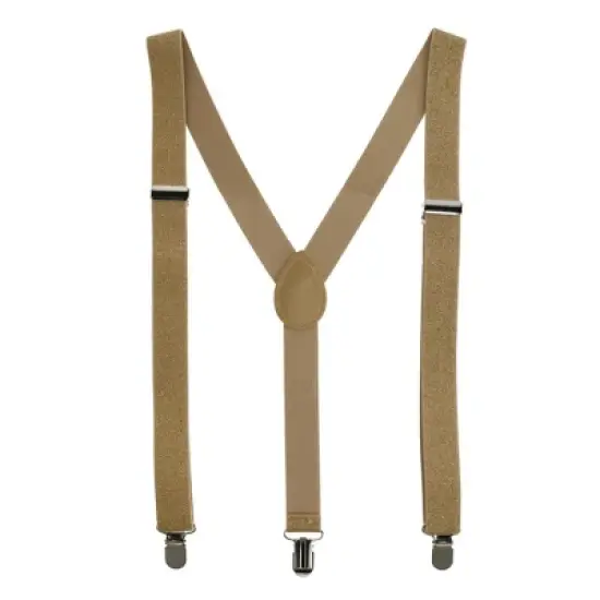 CTM Glitter Gold Bow Tie and Suspender Set image {1}