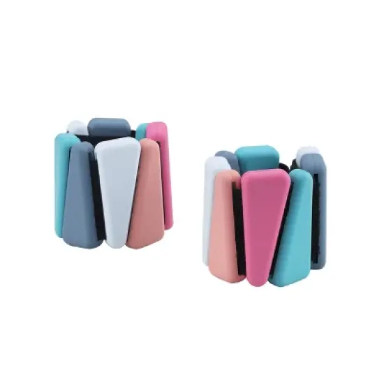 2pk Adjustable Weights: Vivitar Ankle & Leg Weights, 2 lbs Pair, Iron, Blue image {1}