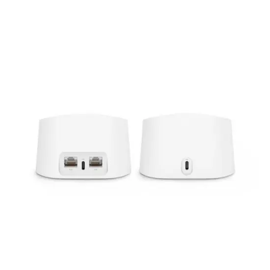 eero 6 Dual-Band Mesh Wi-Fi 6 System (2-pack): Smartphone Controlled, 500 Mbps Wireless Technology image {2}