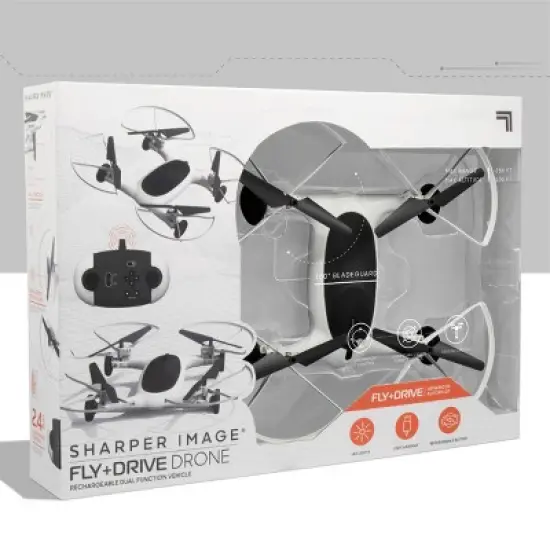 Sharper Imager 7" Fly and Drive Rechargeable Drone image {7}
