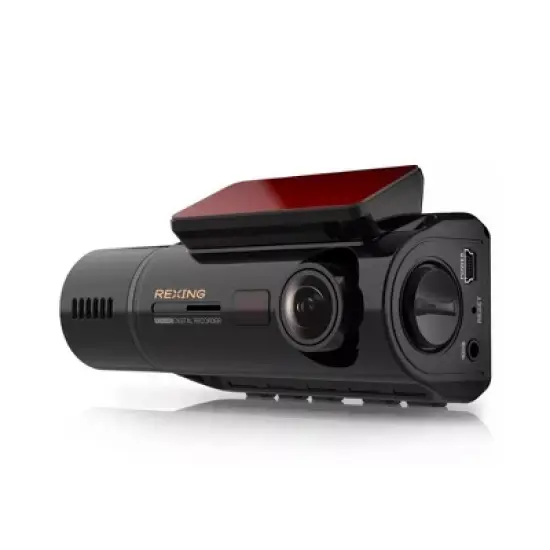 Rexing V3C Dual Channel Front & Cabin 1080p Dash Cam with App Control: Vehicle Electronics image {9}