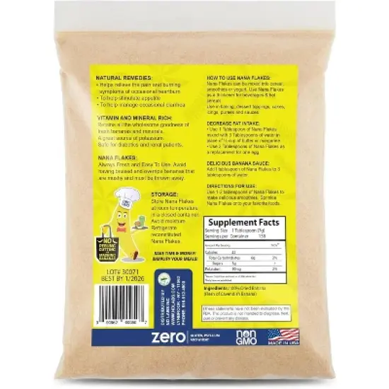 Nana Flakes for Diarrhea &ndash; 2 lb Bag (138 servings) image {1}