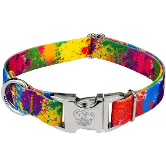 Country Brook Petz Premium Paint Splatter Dog Collar image {7}