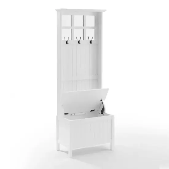 Plymouth Hall Tree White - Crosley image {7}