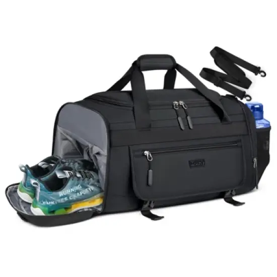 Gym Bag for Men 40L Sports Duffel Bags Gym Duffle Bag Women with Shoe Compartment image {7}