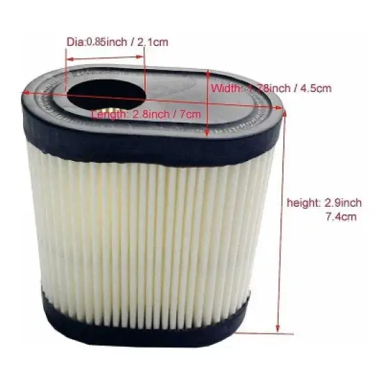 Air Filter Cleaner for Tecumseh 36905 &ndash; Compatible with LEV100, LEV115, LEV120 Engines image {3}