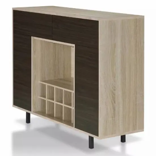 Hyme Two-Tone Buffet Server Wenge - miBasics image {5}