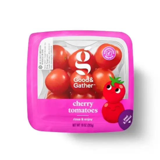 Fresh Premium Cherry Tomatoes - 10oz - Good & Gather&trade; (Packaging May Vary) image {4}