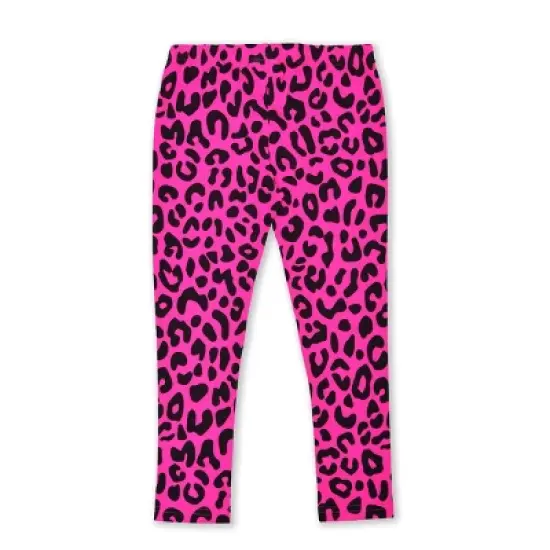 LOL Surprise Girl's LOL Dolls Coordinates, Short Sleeve Tee, Zip Up Hooded Jacket, and Leopard Printed Legging Pants Set for kids image {6}